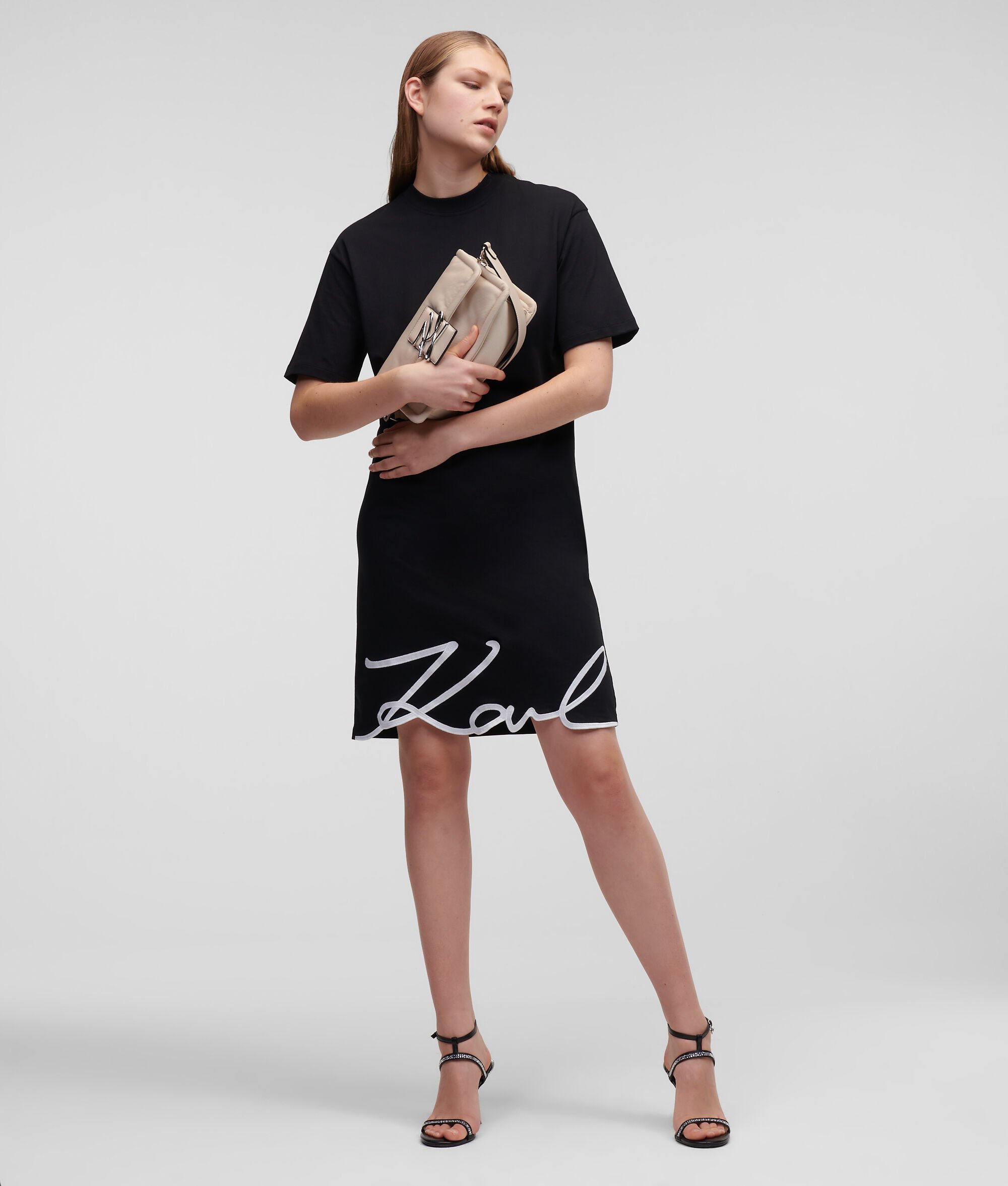 (image for) Sensitive KARL SIGNATURE HEM T-SHIRT DRESS